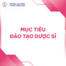 MỤC TIÊU ĐÀO TẠO DƯỢC SĨ