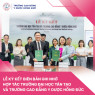 LỄ KÝ KẾT BIÊN BẢN GHI NHỚ HỢP TÁC GIỮA TRƯỜNG ĐẠI HỌC TÂN TẠO VÀ TRƯỜNG CAO ĐẲNG Y DƯỢC HỒNG ĐỨC