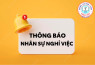 Thông báo về thay đổi nhân sự và trang thông tin điện tử Trường Cao đẳng Y Dược Hồng Đức
